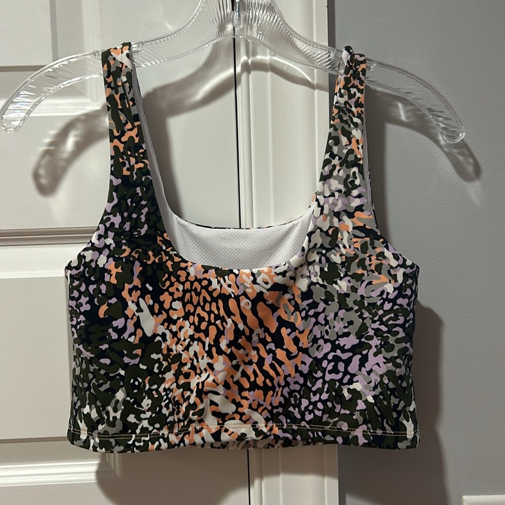 Multicolored Sports Bra Size Small